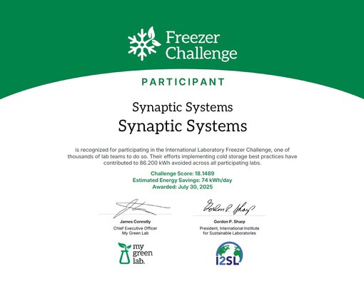 The worldwide standard for laboratory sustainability best practices.